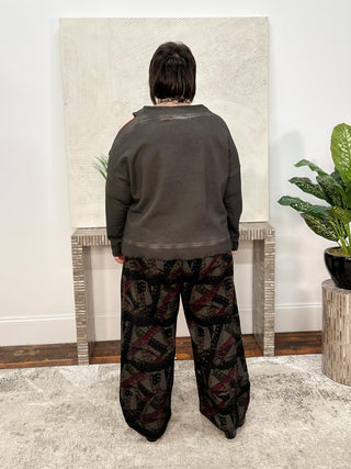 Cinema Pant, Smokey Print
