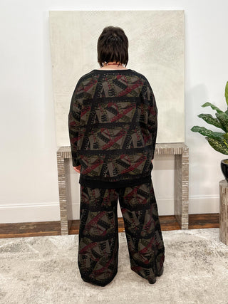 Cinema Tunic, Smoky Print