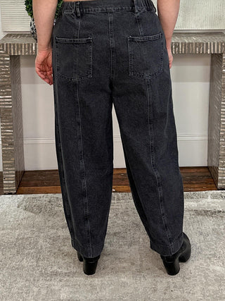 Grafit Liv Denim Pant, Black