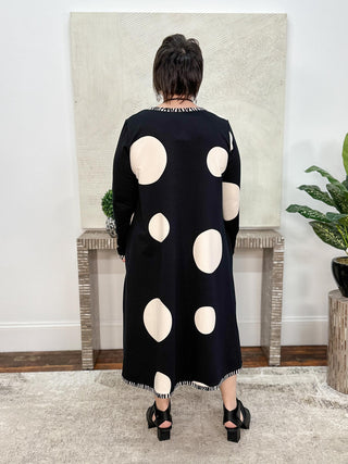 OpArt Sofia Dress, Polka Dots