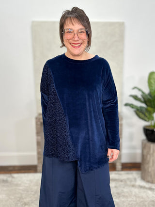 Silva Beatrice Top, Navy