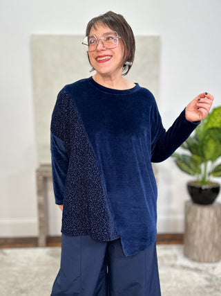 Silva Beatrice Top, Navy