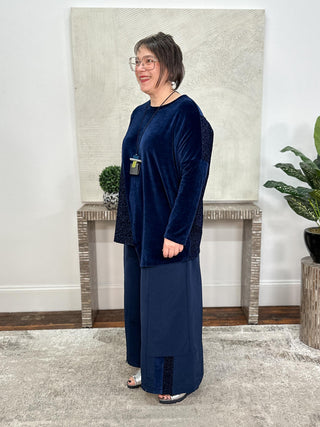 Silva Beatrice Top, Navy