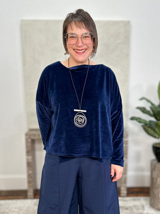 Silva Charlotte Top, Navy