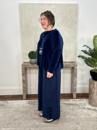 Silva Charlotte Top, Navy