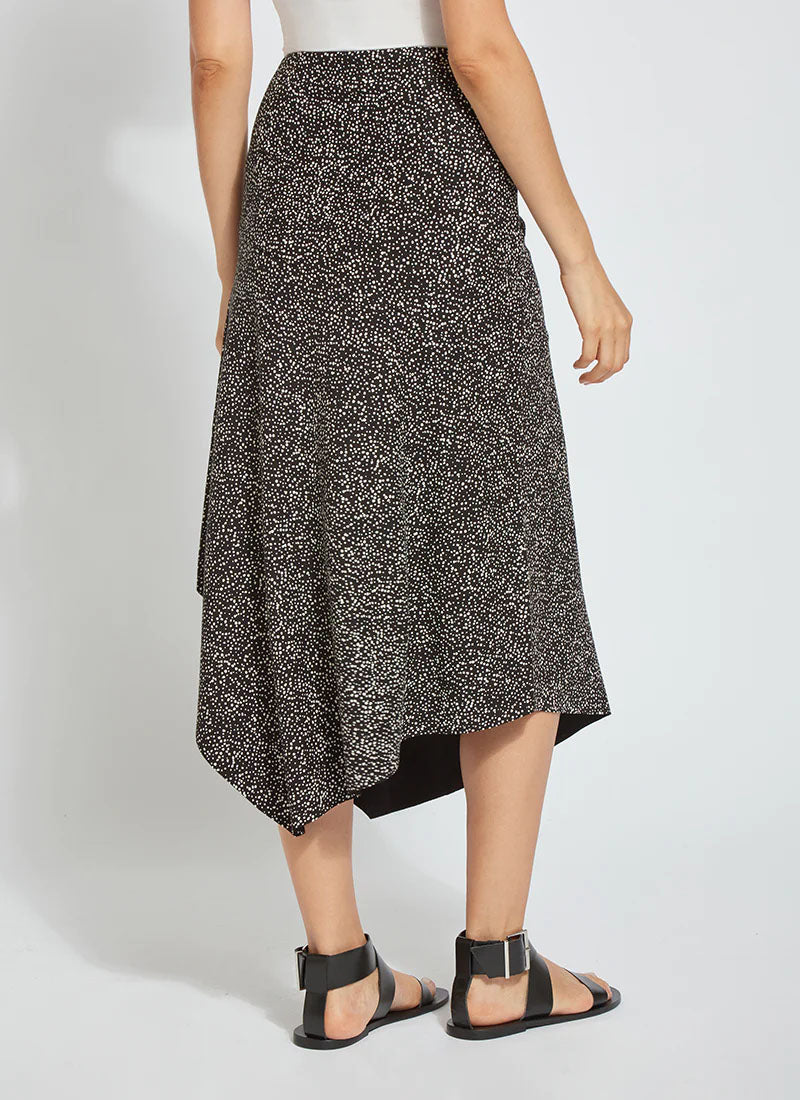 Lysse Nura Printed Skirt, Fizz Dot Black - Statement Boutique