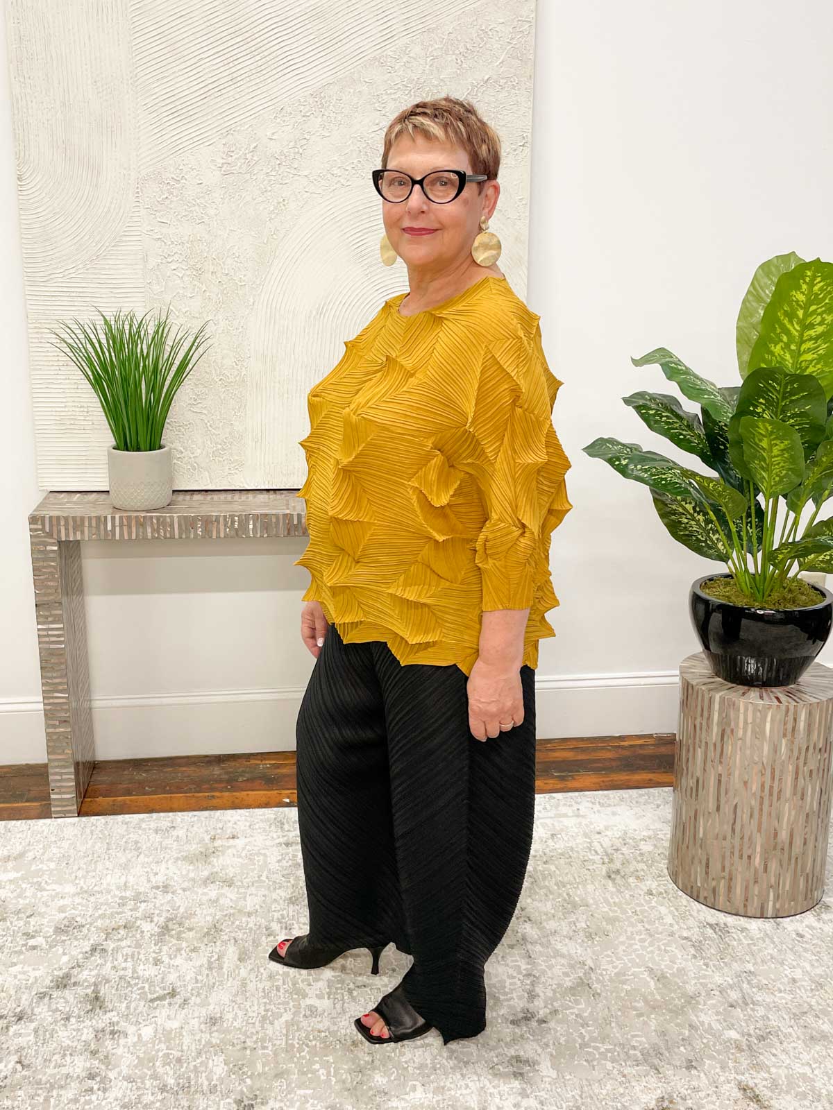 MC Oasis Magic Shirt, Mustard - Statement Boutique