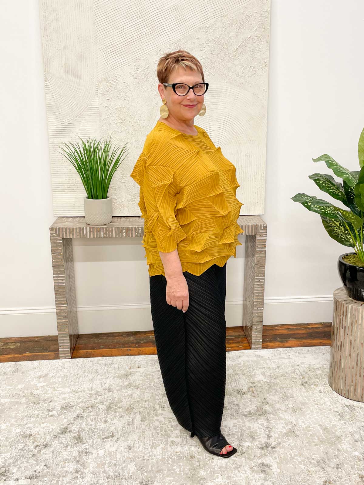 MC Oasis Magic Shirt, Mustard - Statement Boutique