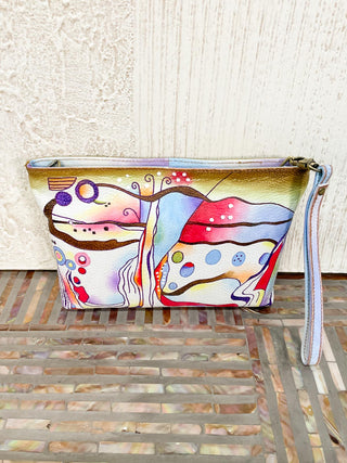 Magnifique Convertible Crossbody/Wristlet, Colorful Bubbles - Statement Boutique