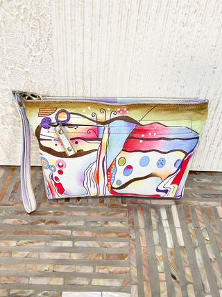 Magnifique Convertible Crossbody/Wristlet, Colorful Bubbles - Statement Boutique