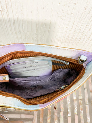 Magnifique Convertible Crossbody/Wristlet, Colorful Bubbles - Statement Boutique