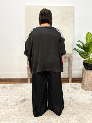 Mat Wide Leg Pant, Black - Statement Boutique