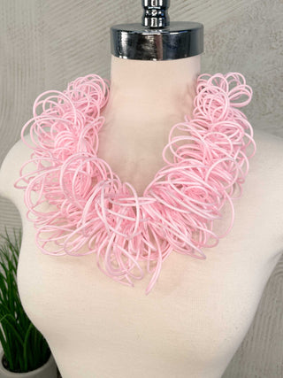 Michaela Malin Maya Necklace, Pink - Statement Boutique
