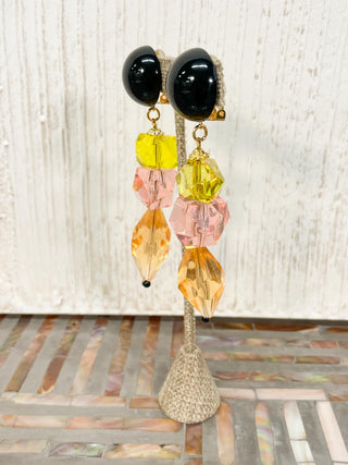 Michaela Malin Una Clip Earrings, Multi - Statement Boutique