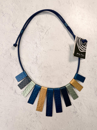 Adelaide Necklace, Blue Combo
