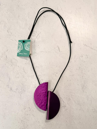 Melbourne Necklace, Purple Combo