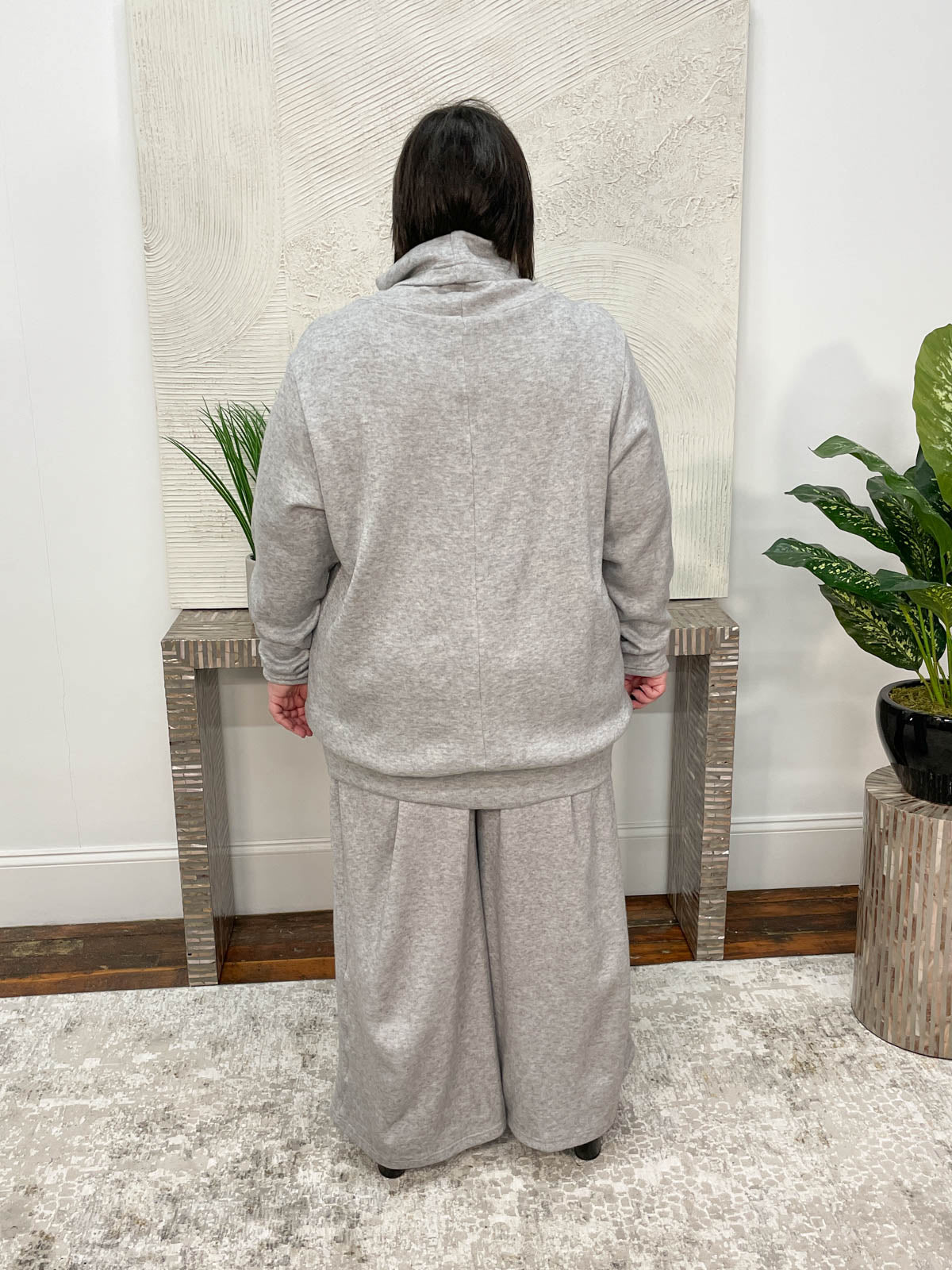 NY 77 Adeline Tunic, Grey - Statement Boutique