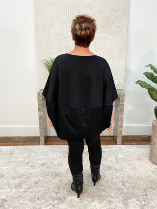 NY 77 Aura Top, Black - Statement Boutique