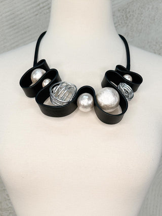 OC Jewelry Amazon Necklace, White - Statement Boutique