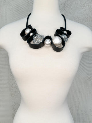 OC Jewelry Amazon Necklace, White - Statement Boutique