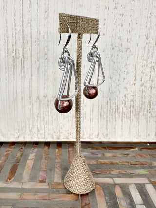 OC Jewelry Athena Earrings, Copper - Statement Boutique