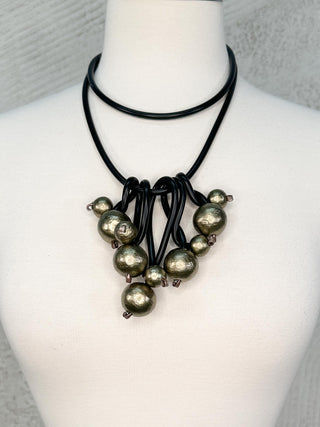 OC Jewelry Cluster UL Convertible Necklace, Bronze - Statement Boutique