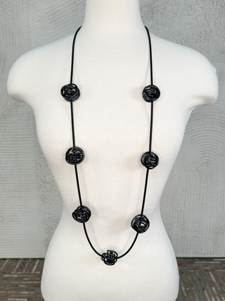 OC Jewelry Constellation Necklace, Black - Statement Boutique