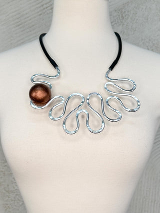 OC Jewelry Monte Carlo Necklace, Copper - Statement Boutique