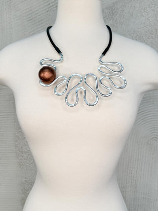OC Jewelry Monte Carlo Necklace, Copper - Statement Boutique