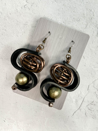 OC Jewelry Amazon Earrings, Antique Bronze - Statement Boutique