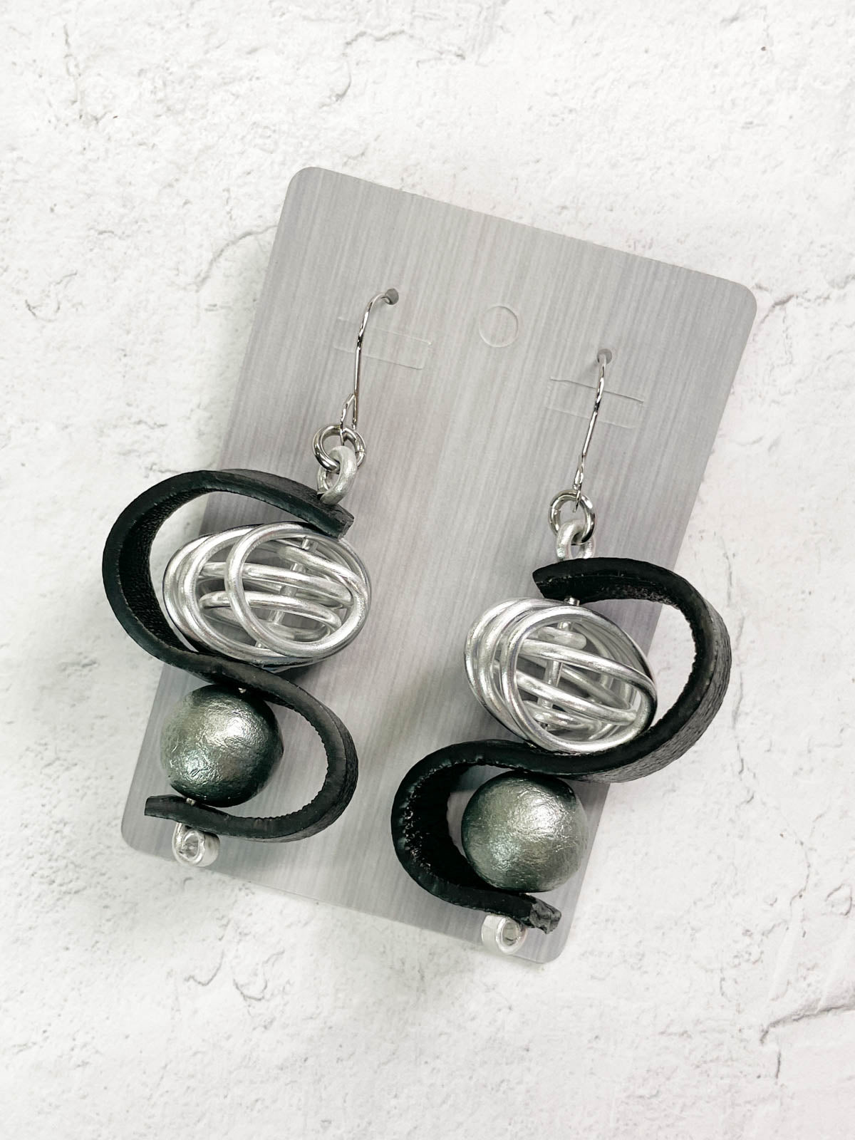 OC Jewelry Amazon Earrings, Silver - Statement Boutique