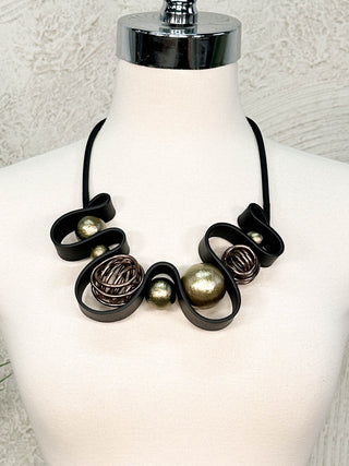 OC Jewelry Amazon Necklace, Antique Bronze - Statement Boutique