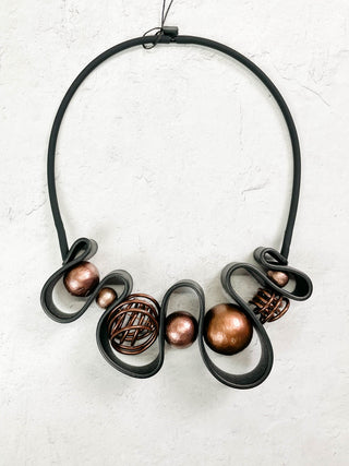 OC Jewelry Amazon Necklace, Copper - Statement Boutique