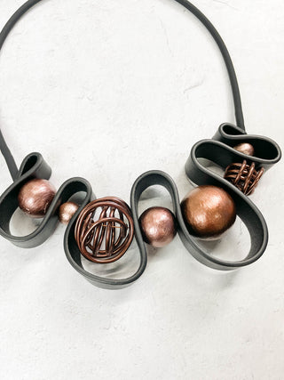OC Jewelry Amazon Necklace, Copper - Statement Boutique