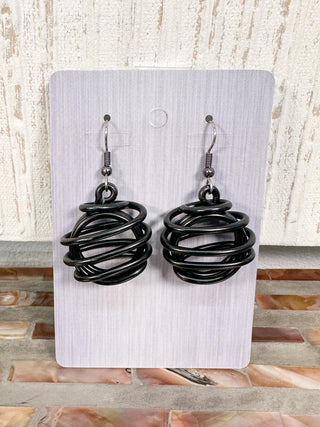 OC Jewelry Constellation Earrings, Black - Statement Boutique