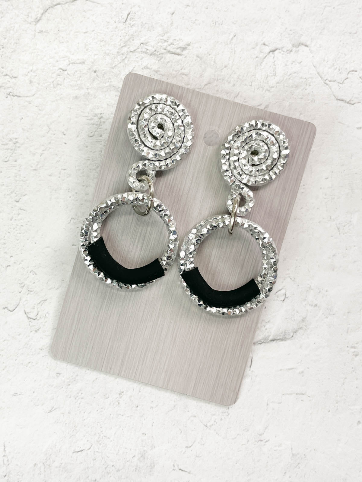 OC Jewelry Cutie Post Earrings, Silver - Statement Boutique