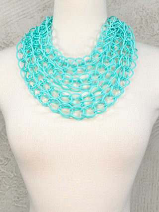 OC Jewelry Dana Necklace, Turquoise - Statement Boutique