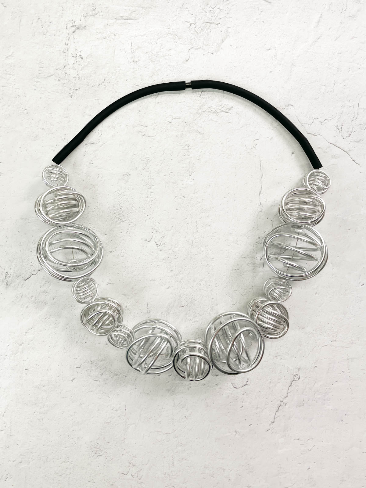 OC Jewelry Gail Necklace, Silver - Statement Boutique