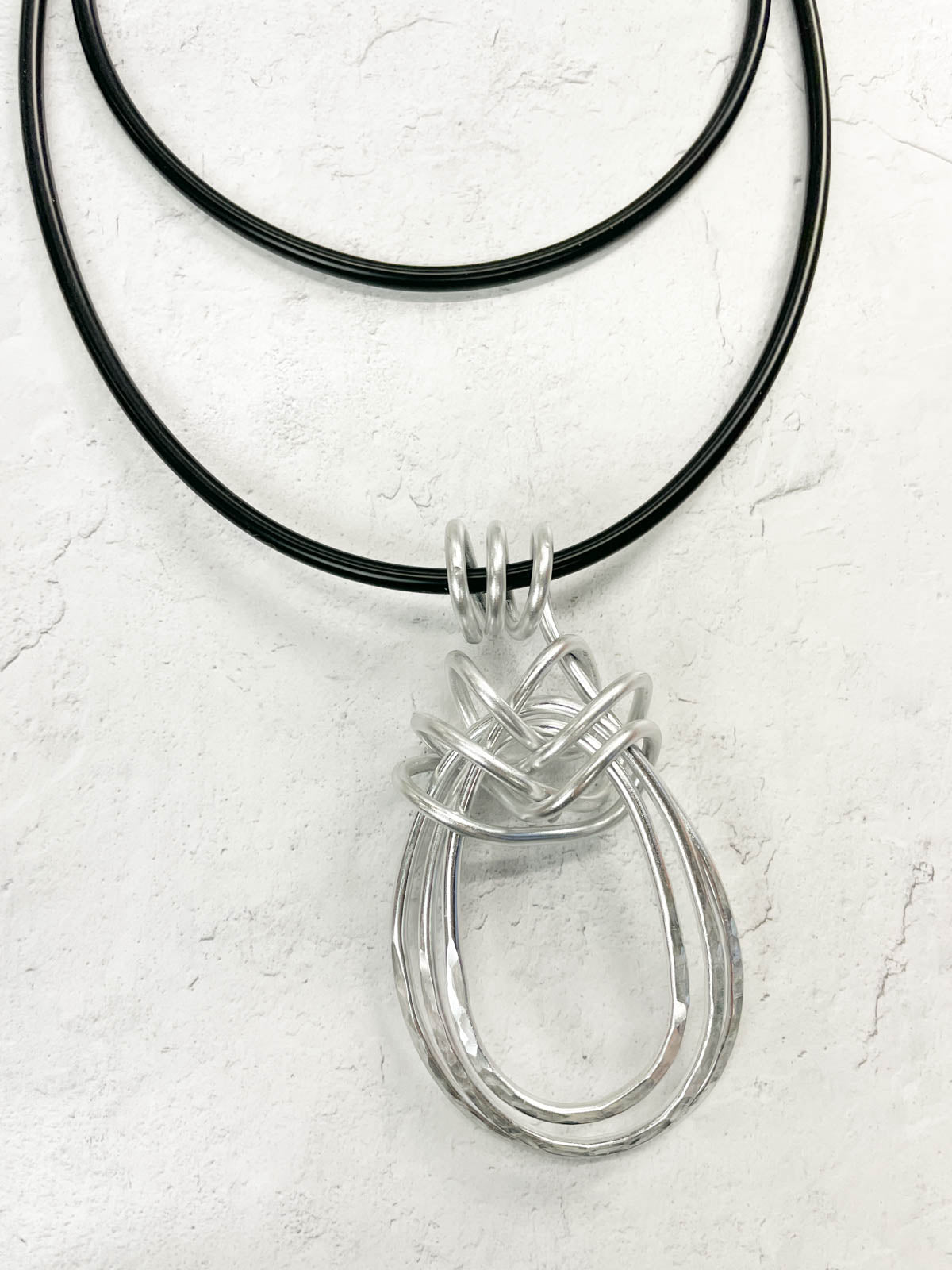 OC Jewelry Lasso Convertible Necklace, Silver - Statement Boutique