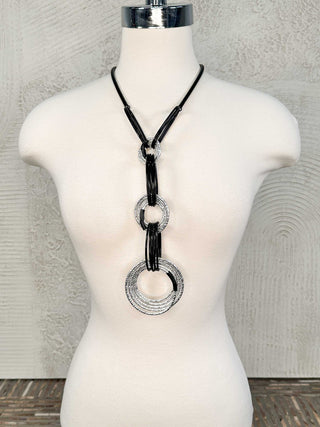OC Jewelry Yulia Necklace, Silver - Statement Boutique