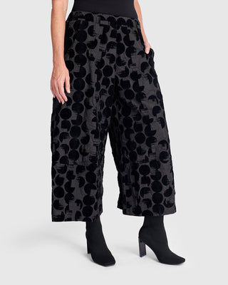 Alembika U.S. Hematite Wide Leg Pants, Crescent - Statement Boutique