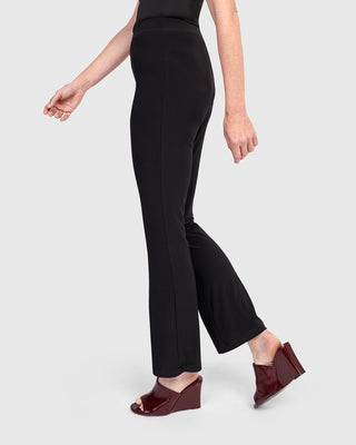 Alembika U.S. Absolute Kick Flare Pants, Black - Statement Boutique