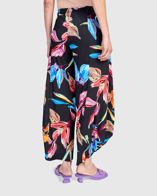 Flower Print Punto Pant, Bloom