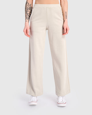 Alembika Urban Straight Leg Pant, Cream - Statement Boutique