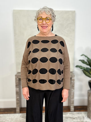 Ovals Sweater, Turtle