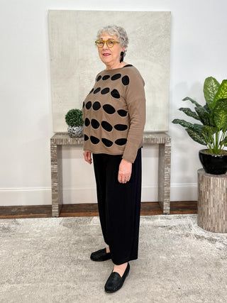 Ovals Sweater, Turtle