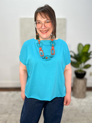 Planet by Lauren G Butterfly T, Capri - Statement Boutique