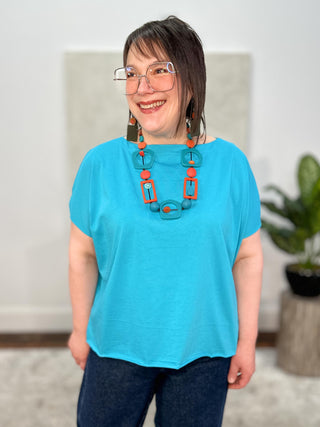 Planet by Lauren G Butterfly T, Capri - Statement Boutique