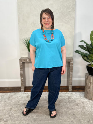 Planet by Lauren G Butterfly T, Capri - Statement Boutique