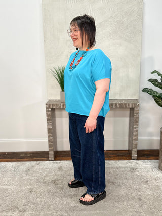 Planet by Lauren G Butterfly T, Capri - Statement Boutique